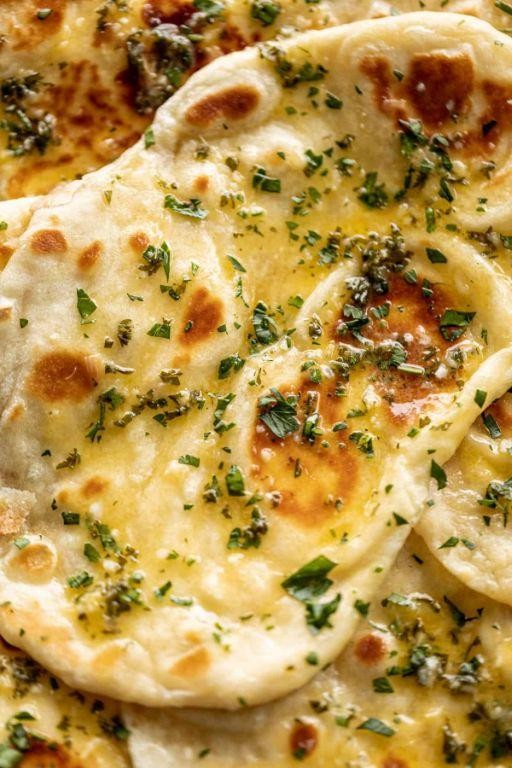 Fast Garlic Naan