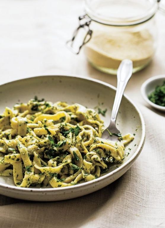 Fennel Frond Pesto Pasta