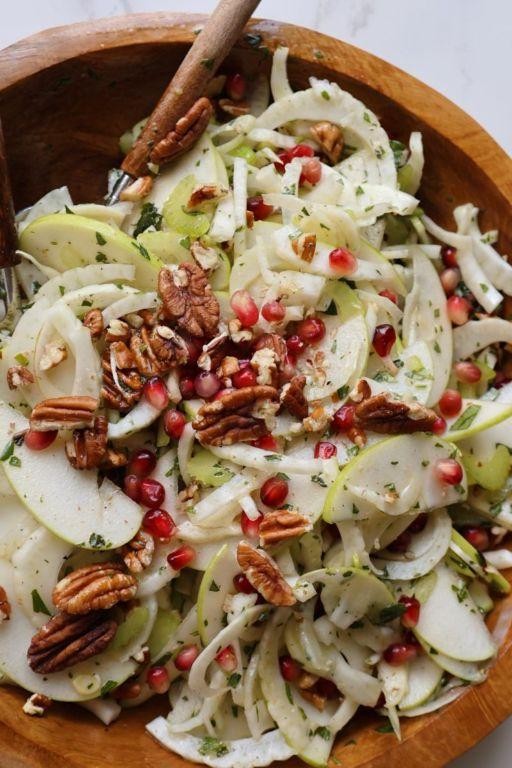 Fennel Frond and Apple Salad