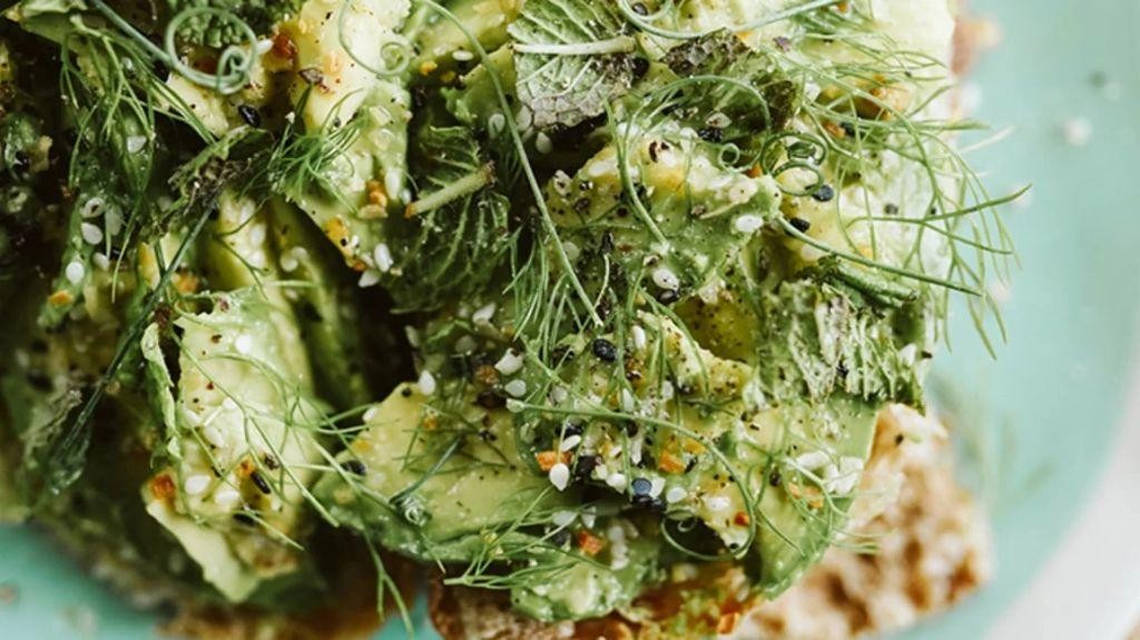 Fennel Frond and Avocado Toast