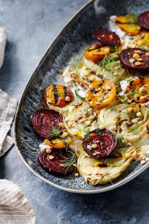 Fennel Frond and Beetroot Salad