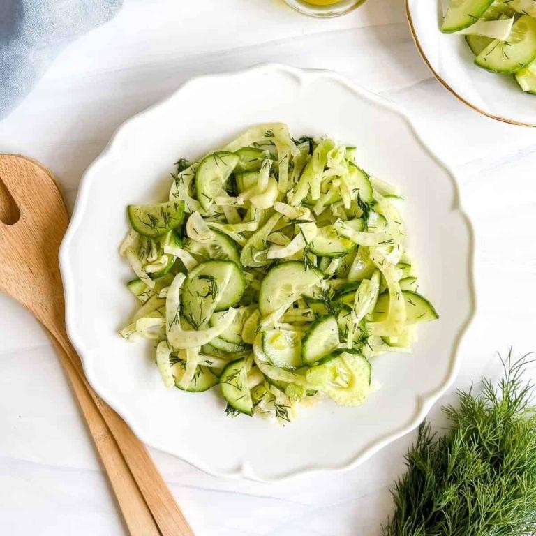 Fennel and Cucumber Salad