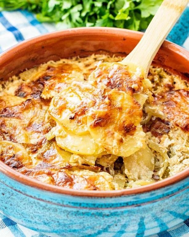 Fennel and Potato Gratin