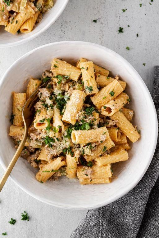 Fennel and Sausage Pasta