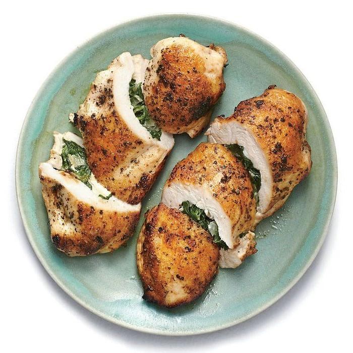Feta and Mozzarella Stuffed Chicken Breast