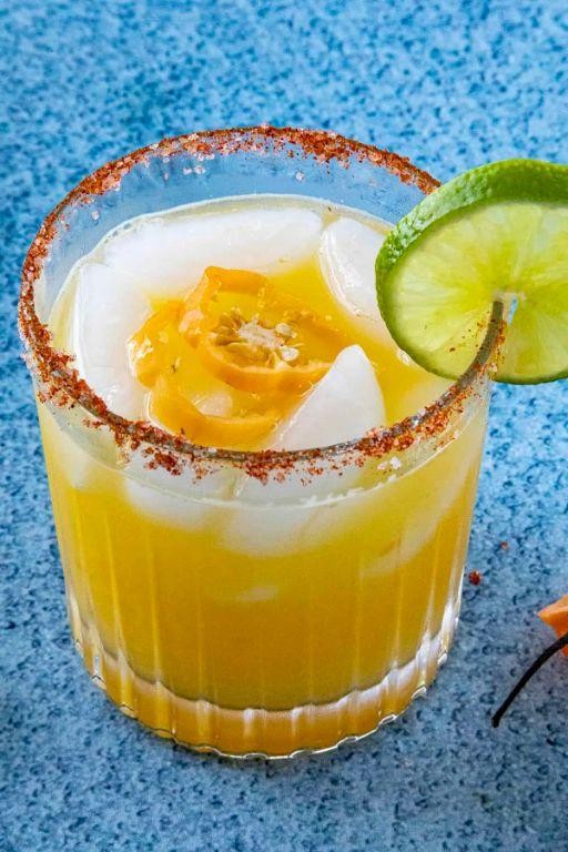 Fiery Mango Habanero Tequila Shot