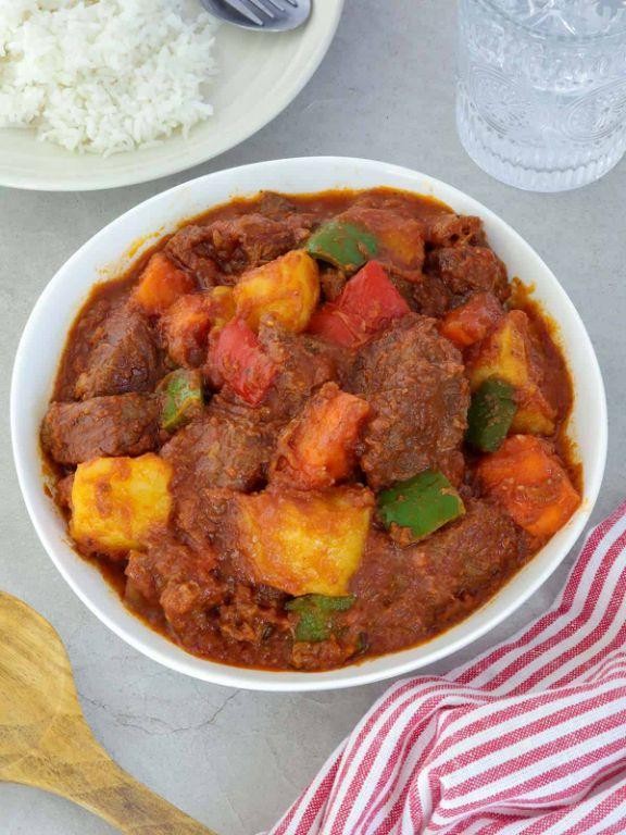 Filipino Beef Afritada