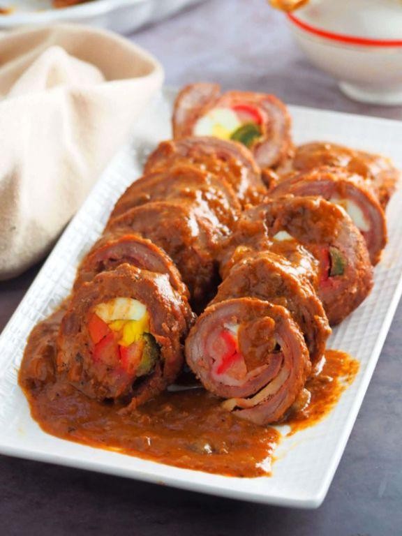 Filipino Beef Morcon