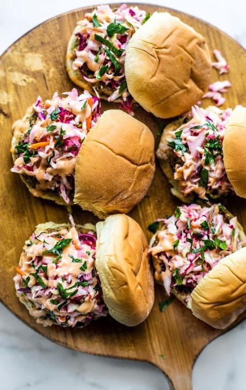 Fish Tacos Sliders