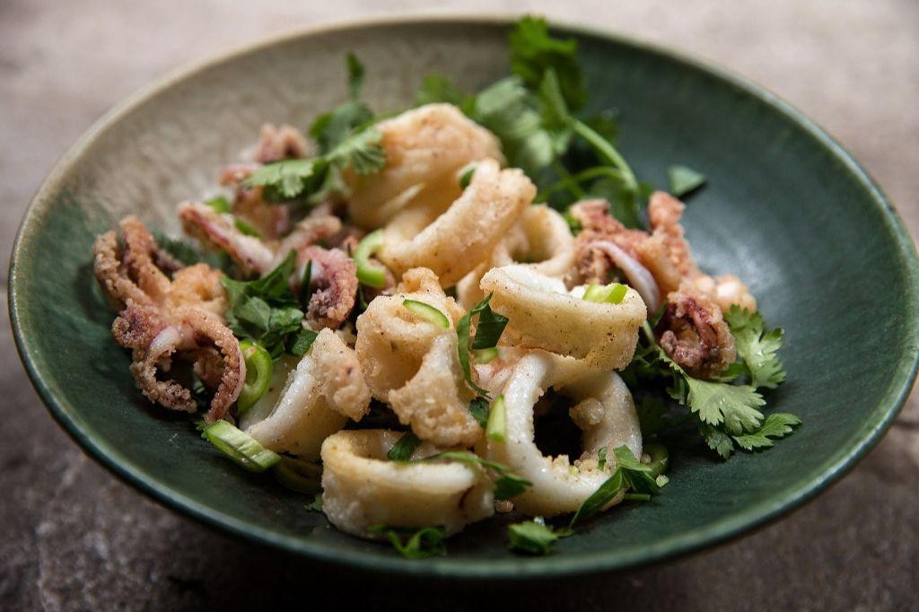 Five Spice Grilled Squid