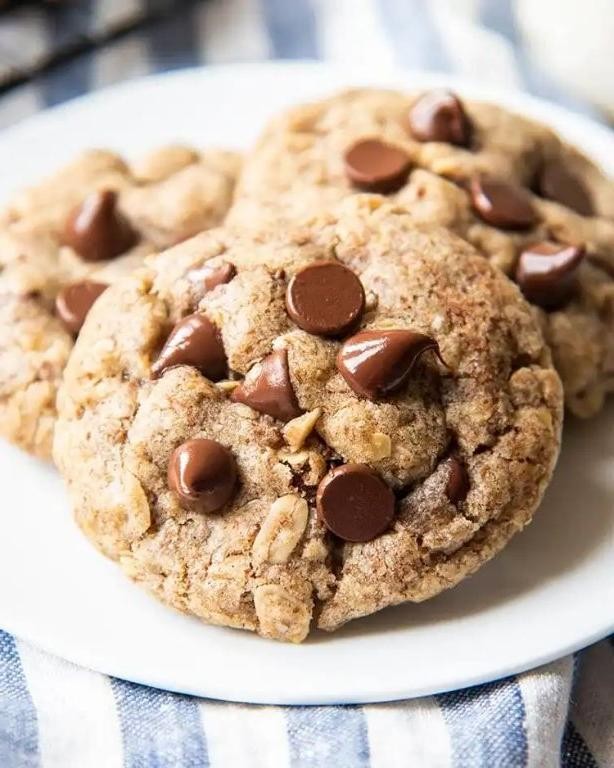 Flaxseed Chocolate Chip Cookies
