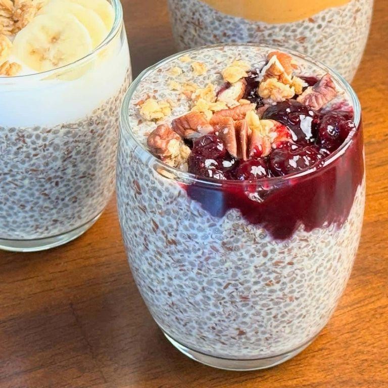 Flaxseed and Chia Seed Pudding