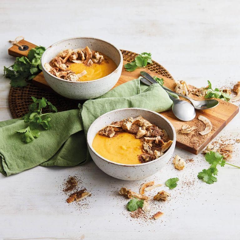 Flaxseed and Pumpkin Soup