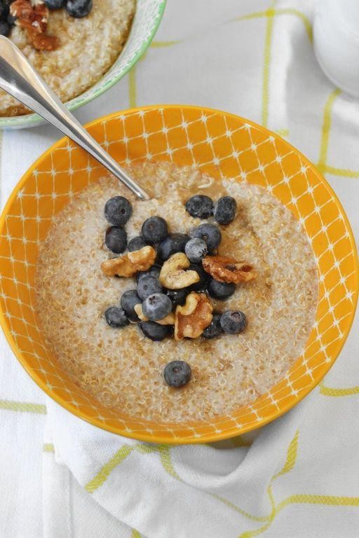 Flaxseed and Quinoa Bowl