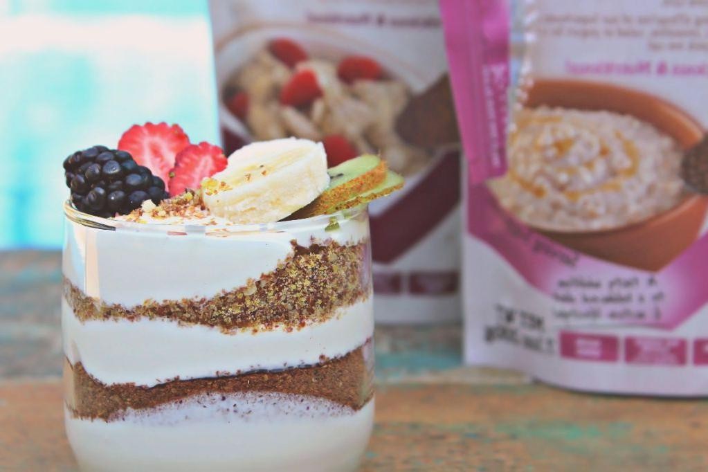 Flaxseed and Yogurt Parfait