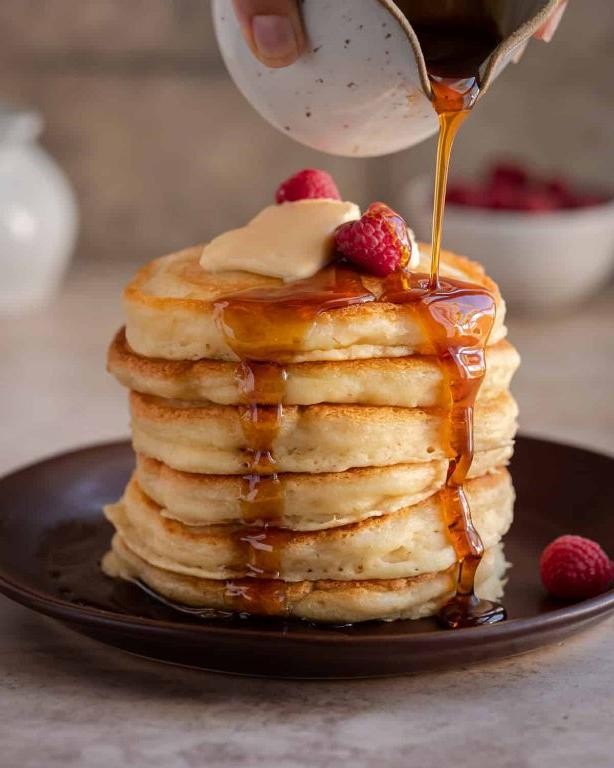 Fluffy Vegan Pancakes