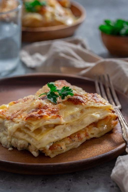 Four Cheese White Sauce Lasagne