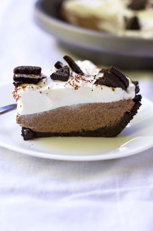 French Silk Pie with Oreo Crust