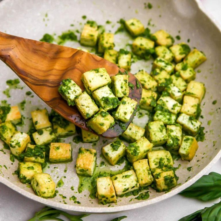 Fresh Basil Pesto Tofu Sauce