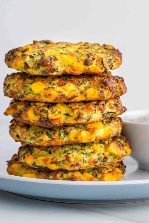 Fresh Corn and Zucchini Fritters