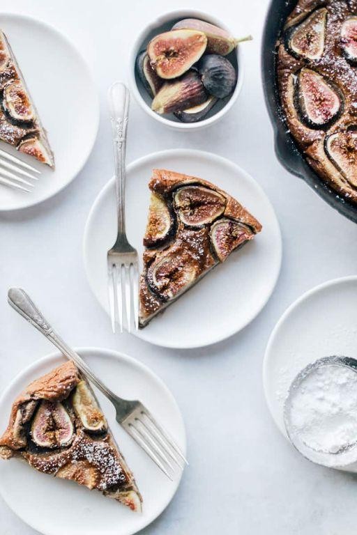 Fresh Fig and Chocolate Mousse