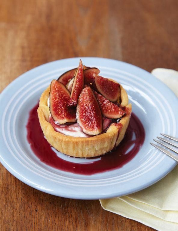 Fresh Fig and Goat Cheese Tart