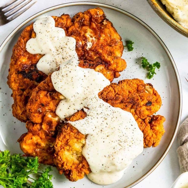 Fried Chicken with Gravy