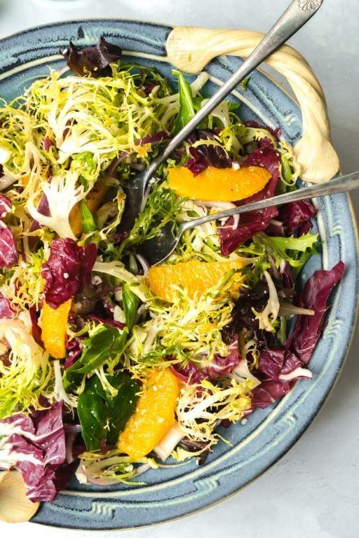 Frisee Salad with Citrus Vinaigrette