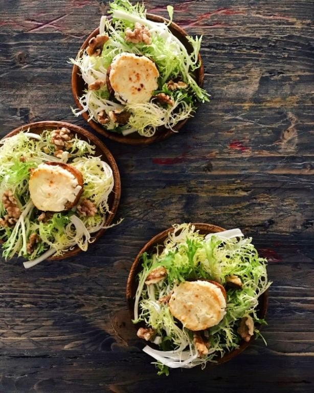 Frisee and Goat Cheese Salad
