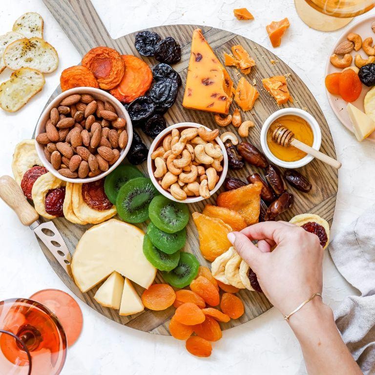 Fruit and Nut Charcuterie Board