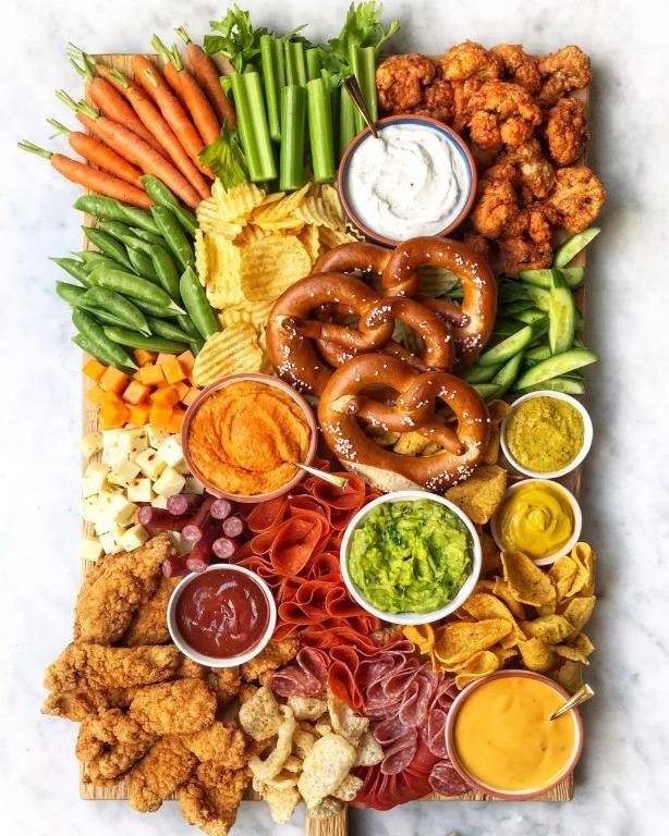 Game Day Charcuterie Board