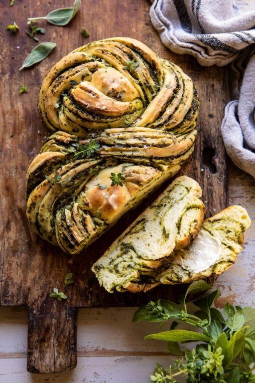 Garlic Herb Whole Grain Bread