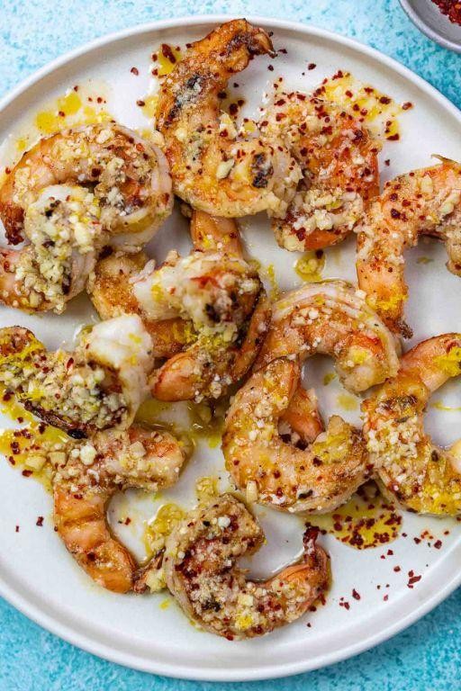 Garlic Parmesan Shrimp Francais