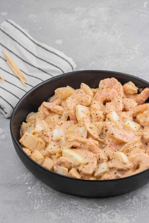 Garlic Pink Sauce Shrimp
