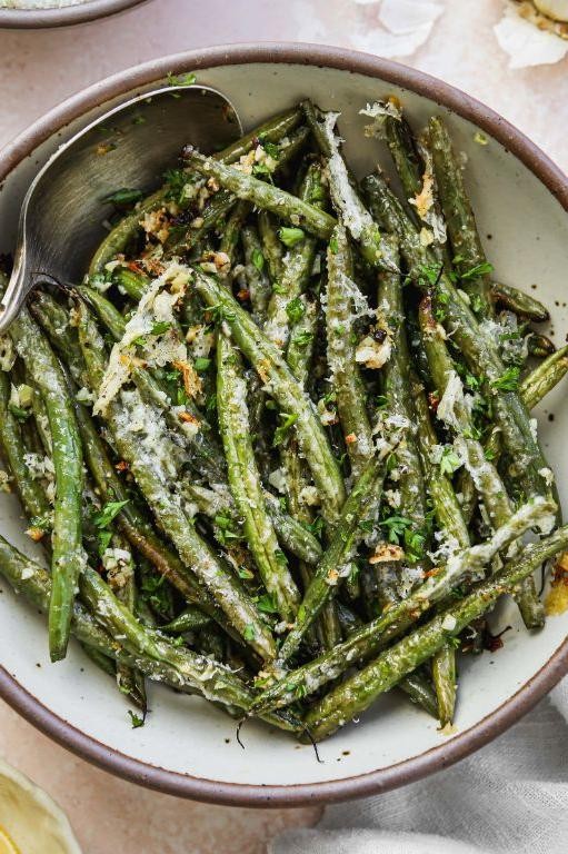 Garlic Roasted Green Beans