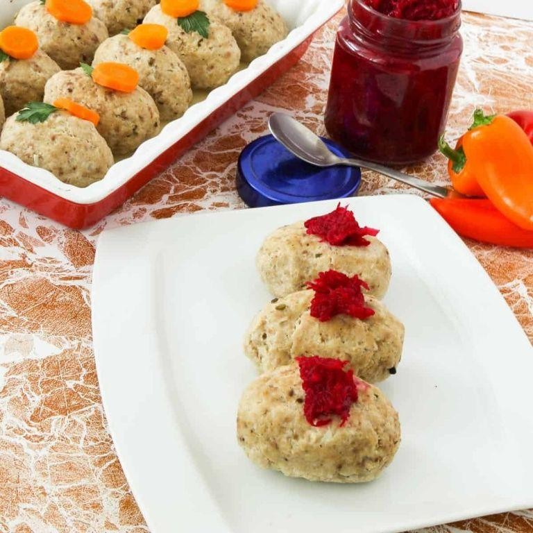 Gefilte Fish with Horseradish