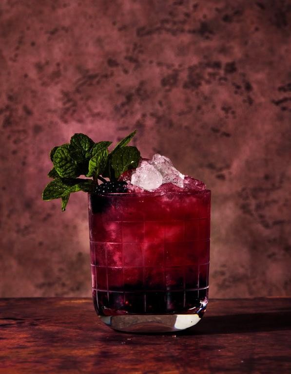 Ginger Beer Blackberry Smash