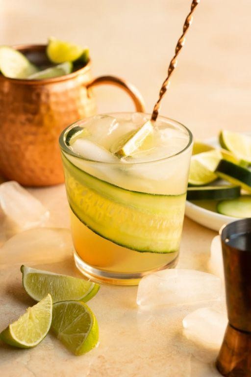 Ginger Beer Cucumber Cooler