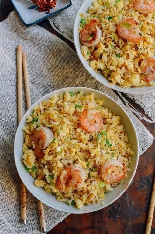 Ginger Shrimp Fried Rice