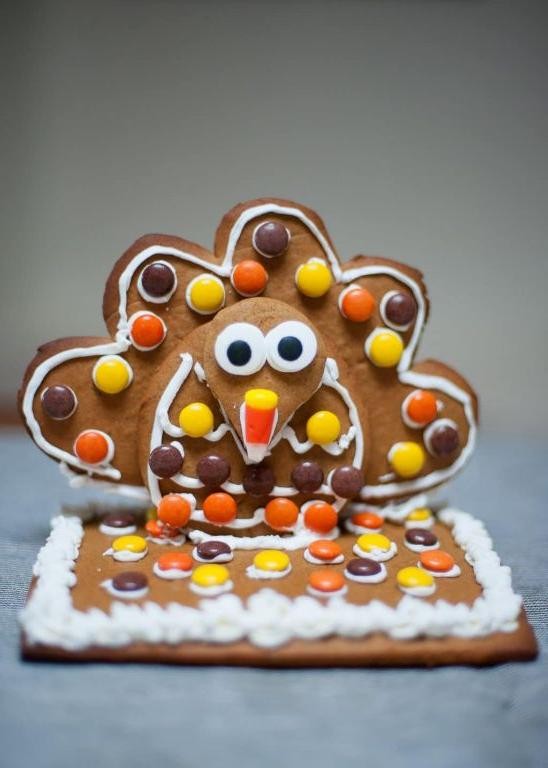 Gingerbread Turkey Cookies