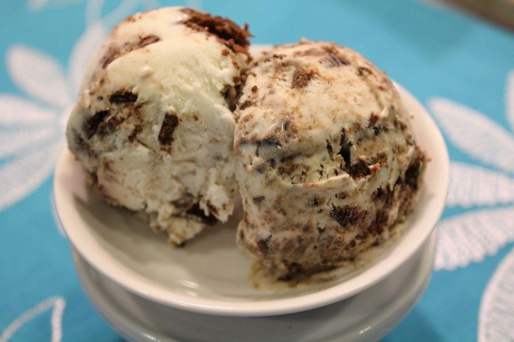 Girl Scout Cookie Dough Ice Cream