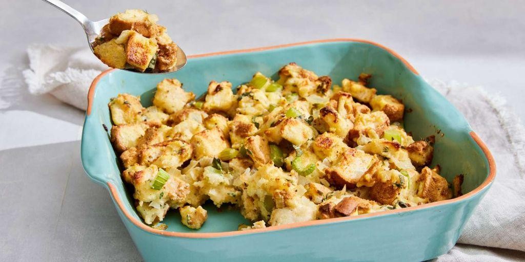 Gluten Free Stuffing with Pecans and Sage
