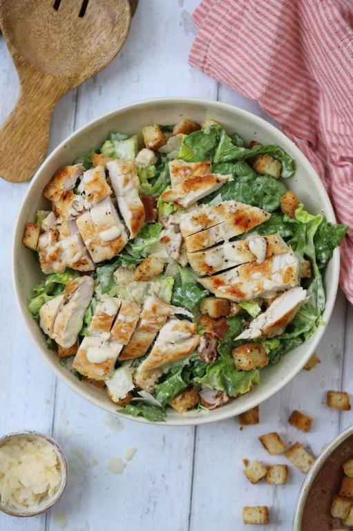 Gluten-Free Chicken Caesar Salad