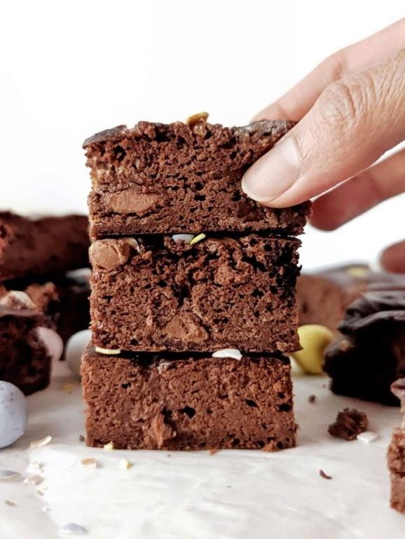 Gluten-Free Egg White Powder Brownies