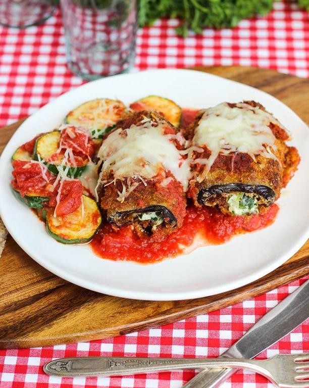 Gluten-Free Eggplant Rollatini
