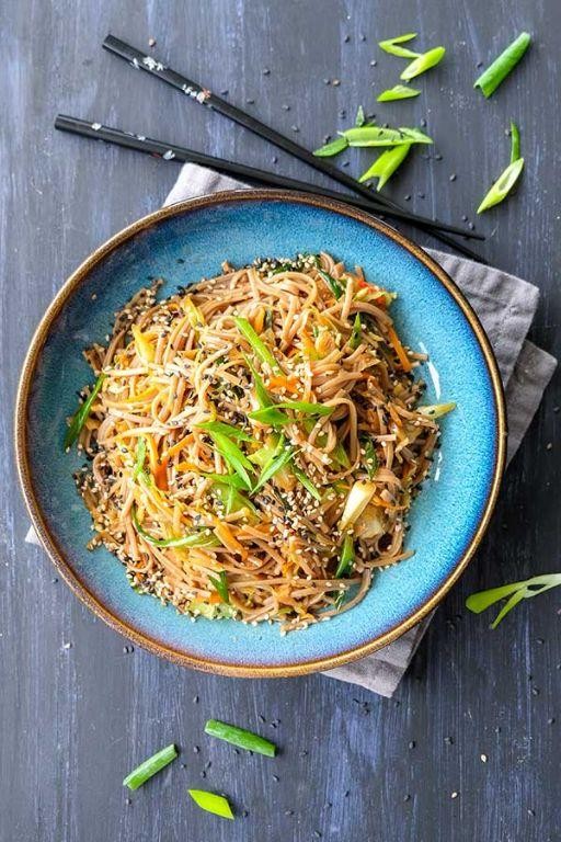 Gluten-Free Hibachi Noodles with Tamari