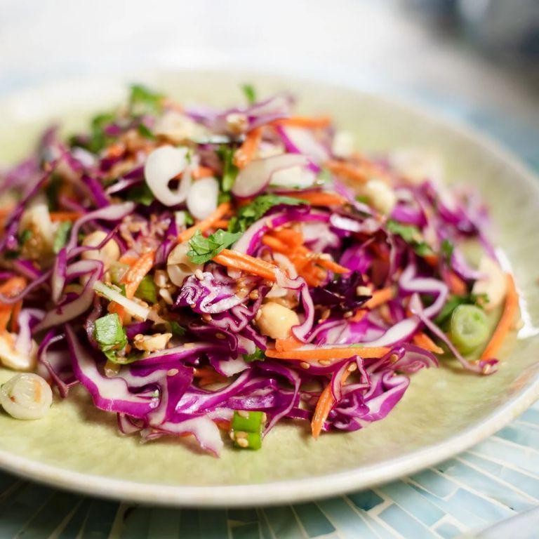 Gluten-Free Oriental Cole Slaw