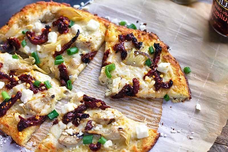 Gluten-Free Pizza with Cauliflower Crust