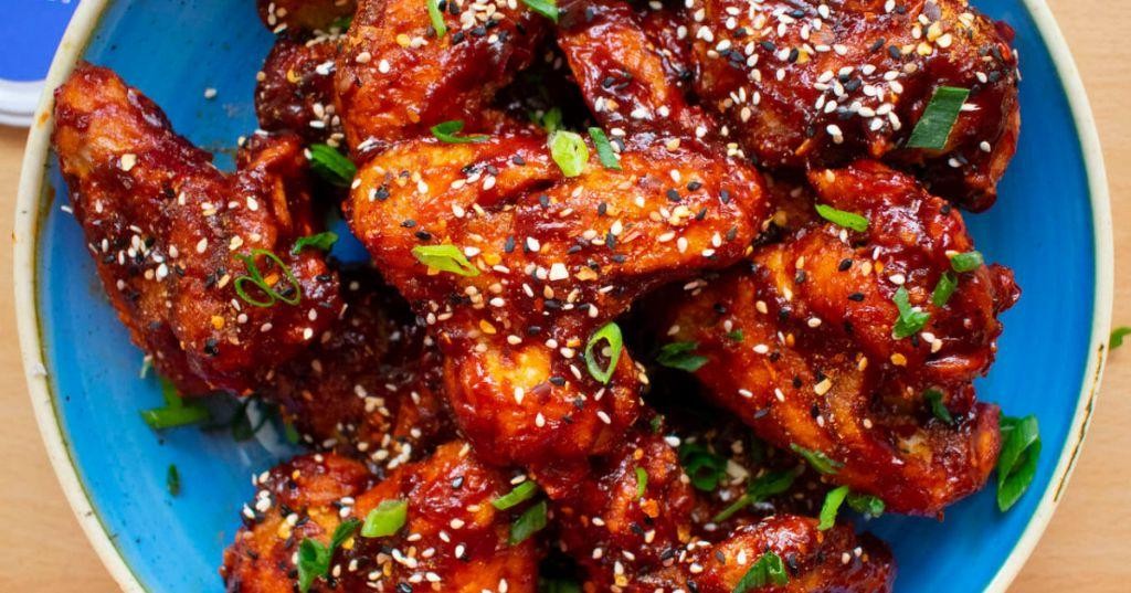 Gochujang Glazed Chicken Wings