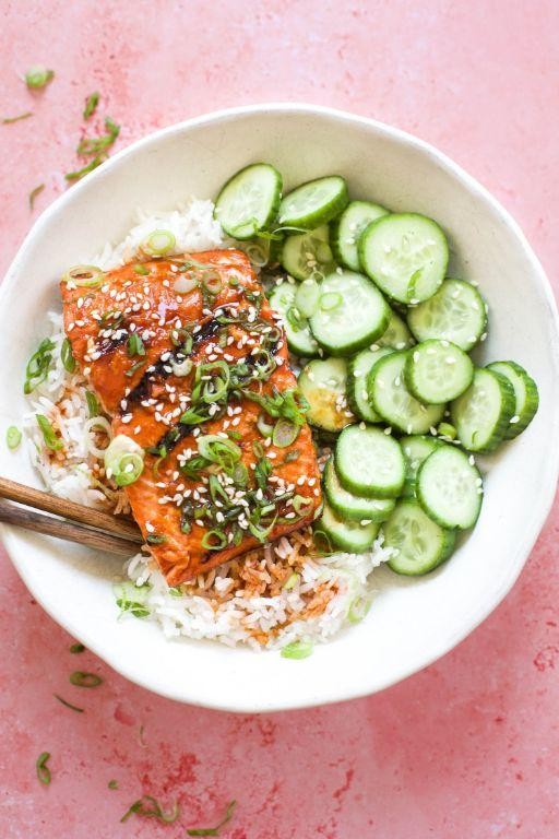 Gochujang Marinated Grilled Salmon